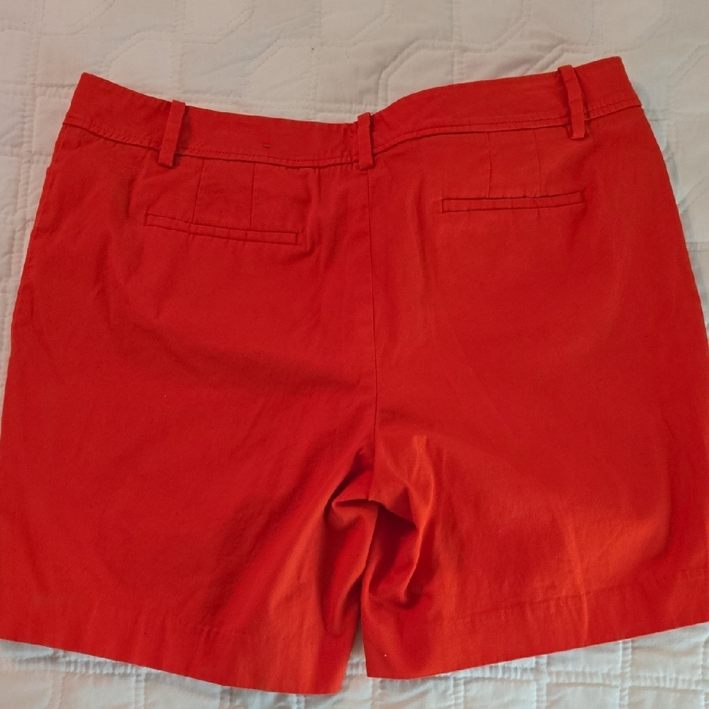 Talbot's Perfect Petite Shorts In 🍅 - Picture 8 of 13